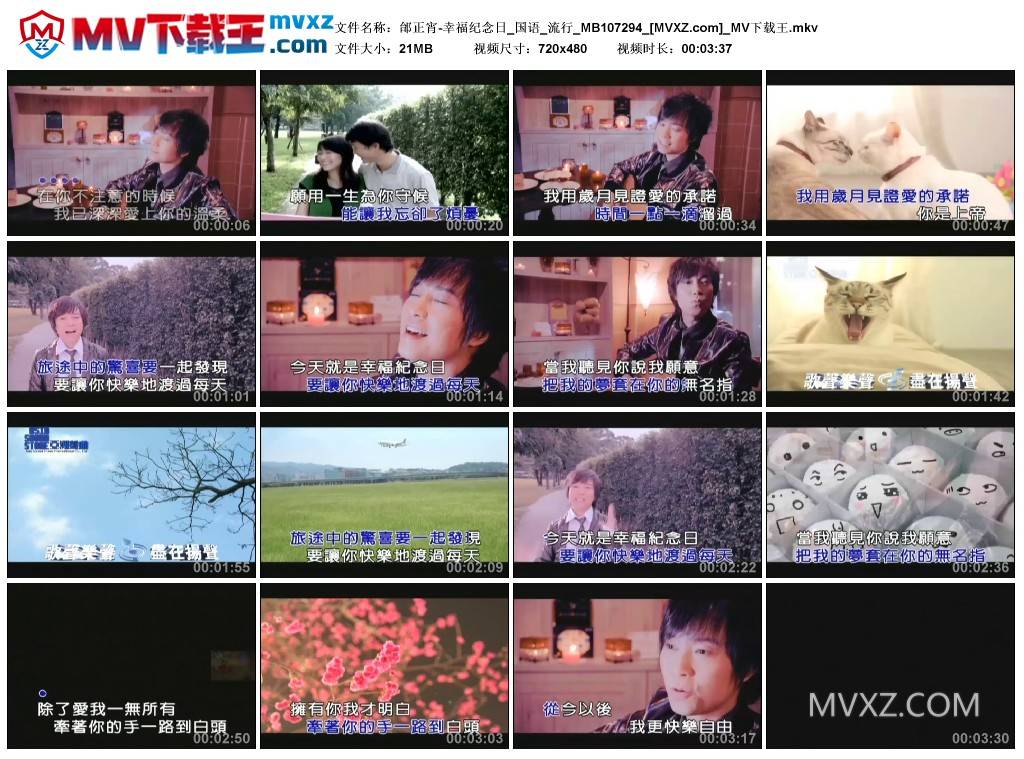 邰正宵-幸福纪念日_国语_流行_MB107294